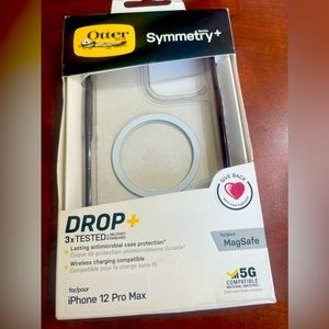 iPhone 12 Pro Max Otterbox Symmetry+ Stardust Clear sparkle ✨